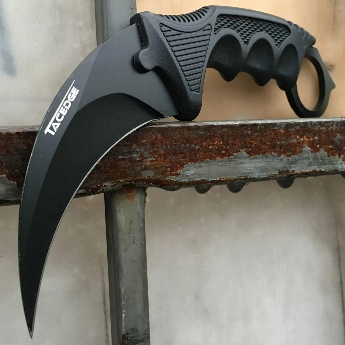 5PC BLACK SURVIVAL FIXED BLADE KARAMBIT TOMAHAWK AXE POCKET KNIFE SET 4 5PC BLACK SURVIVAL FIXED BLADE KARAMBIT TOMAHAWK AXE POCKET KNIFE SET - Image 3