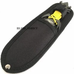3Pc 7.5" Ninja Tactical Kunai Throwing Knife Set W/ Sheath GOLD -BLADE ADDICT Sales bladeaddictknives throwing knives 3pc 7 5 ninja tactical kunai throwing knife set w sheath gold 324126113819