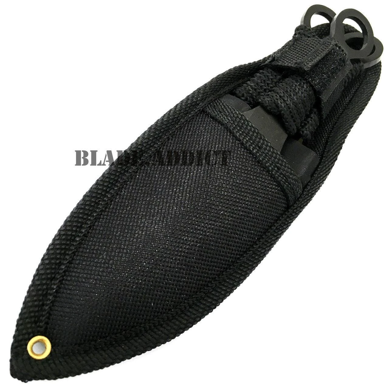 3PC NINJA Naruto Tactical Army Hunting Kunai THROWING KNIFE SET W/ Sheath 5 3PC NINJA Naruto Tactical Army Hunting Kunai THROWING KNIFE SET W/ Sheath - Image 3