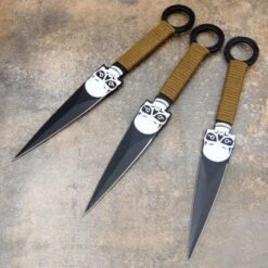 3PC Skull Hunting Throwing Knife Set 5 3PC Skull Hunting Throwing Knife Set -BLADE ADDICT Sales bladeaddictknives throwing knives 3pc skull hunting throwing knife set 323596353563