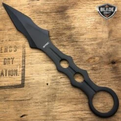 9" Ninja Tactical Naruto Kunai Karambit Throwing Neck Combat Knife -BLADE ADDICT Sales bladeaddictknives throwing knives 9 ninja tactical naruto kunai karambit throwing neck combat knife 12463467462744