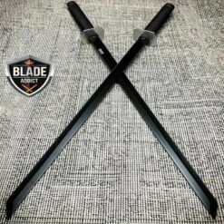 Defender 2 PC Large Dual 26" Ninja Samurai Twin Tanto Blade Sword Set