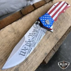 M-Tech USA American Flag Patriotic Pocket Knife -BLADE ADDICT Sales mtech pocket knives m tech usa american flag patriotic pocket knife 15400464744536
