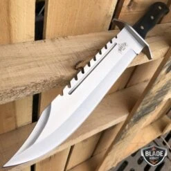 N/A 16.5'' GATOR BOWIE Full Tang Machete Tactical Fixed BLADE Knife