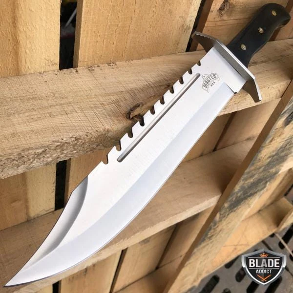 N/A 16.5'' GATOR BOWIE Full Tang Machete Tactical Fixed BLADE Knife 3 N/A 16.5'' GATOR BOWIE Full Tang Machete Tactical Fixed BLADE Knife
