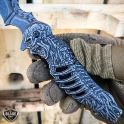 N/A 8.25'' Spring Assisted Folding Blade TACTICAL DEATH CLAW Pocket Knife GRIM REAPER -BLADE ADDICT Sales n a pocket knives 8 25 spring assisted folding blade tactical death claw pocket knife grim reaper 13711975219288