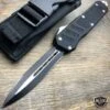 N/A Black Phantom OTF Dual Action Pocket Knife -BLADE ADDICT Sales n a pocket knives black phantom otf dual action pocket knife 13711980593240
