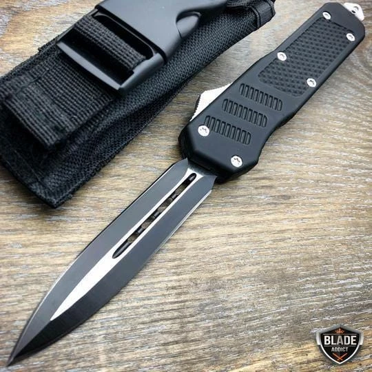 N/A Black Phantom OTF Dual Action Pocket Knife 3 N/A Black Phantom OTF Dual Action Pocket Knife