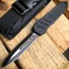 N/A Black Phantom OTF Dual Action Pocket Knife V2 -BLADE ADDICT Sales n a pocket knives black phantom otf dual action pocket knife v2 13711981641816
