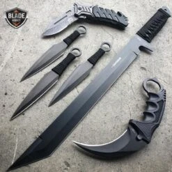 N/A 6PC BLACK TACTICAL FLASH SALE SET