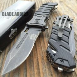 N/A 6PC BLACK TACTICAL FLASH SALE SET -BLADE ADDICT Sales n a tactical set 6pc black tactical flash sale set 13712004382808