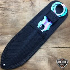 N/A 9PC 8'' Tactical Ninja Combat Naruto Kunai Throwing Knife Set Hunting + CASE -BLADE ADDICT Sales n a throwing knives 9pc 8 tactical ninja combat naruto kunai throwing knife set hunting case 13711953494104