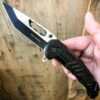 8.25" Tac-Force TANTO Rescue Spring Open Assisted Pocket Knife -BLADE ADDICT Sales tac force pocket knives 8 25 tac force tanto rescue spring open assisted pocket knife 15400378237016