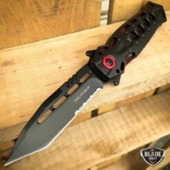 TAC FORCE Spring Assisted Open TANTO Folding Tactical Pocket Knife -BLADE ADDICT Sales tac force pocket knives tac force spring assisted open tanto folding tactical pocket knife 15400461271128